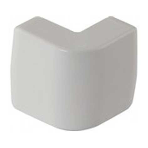 Angle extérieur Keva pour goulotte - 22 x 12 mm - 40 pièces - Blanc - 11503 - Planet Wattohm