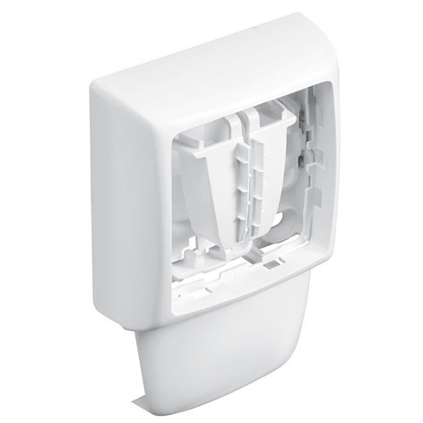Cadre Simple pour appareillage en saillie - 32 X 12 mm - 10 Pièces - pour moulures Keva - 1 poste - 11821 - Planet Wattohm
