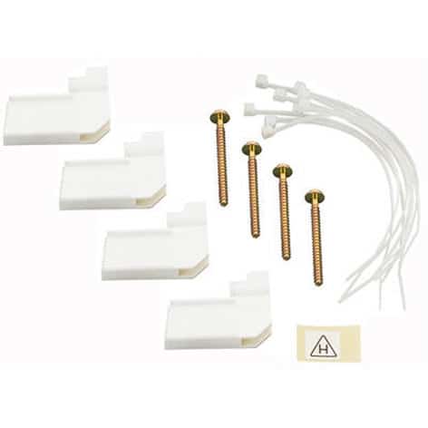 Accessoires de fixation dans cloisons creuses ou sèches pour coffrets modulaires à encastrer -001490- Legrand