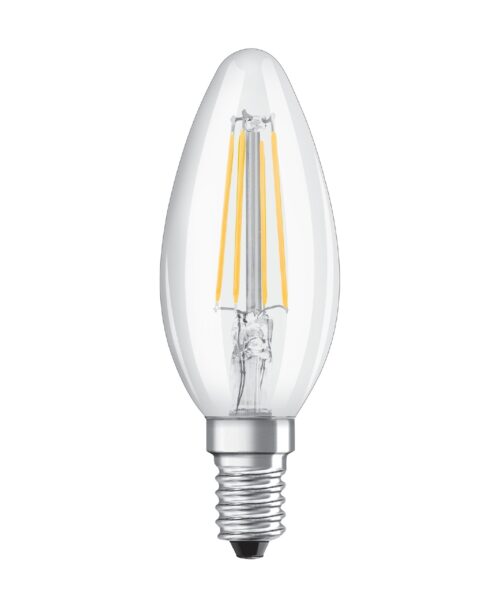 Ampoule LED Filament - Flamme CLB40 - 4 W - E14 - 2700K - 590458 - Osram