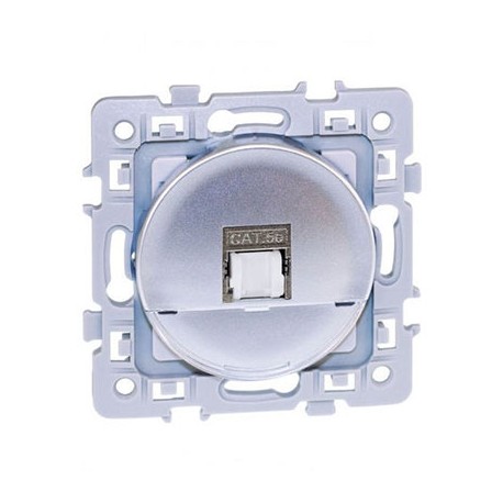 Prise RJ45 Cat5E grade 1 UTP – 1 poste – 250V – Square – 60274 – Eur’Ohm