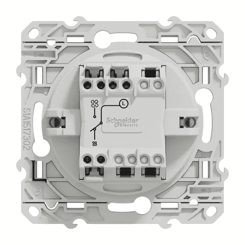 Kit bouche d'extraction Salle de Bain 80 mm pour VMC hygro - 542576 -  Atlantic - Mon Habitat Electrique