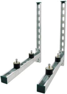Support mural pour groupe extérieur clim / pompe à chaleur - 220 Kg - GALVA - 0187526 - COFRISET