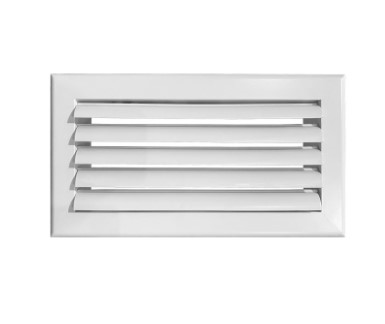 Grille de soufflage lames courbes aluminium blanc mate 300 x150 mm – LC300X150 – BAILLINDUSTRIE