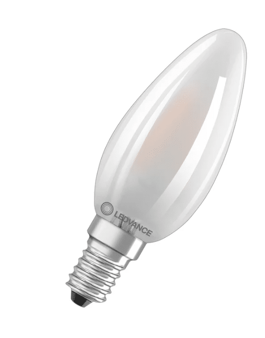 Ampoule LED CLASSIC Performance Class CLB40 Verre 300° E14 4W 470lm Ra80 2700K – 069390 – Ledvance