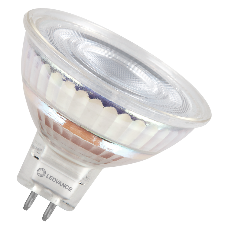 LED SPOT LEDVANCE Performance Class MR16 50 Verre 36° GU5.3 8W 621lm Ra90 4000K – 050510 – Osram