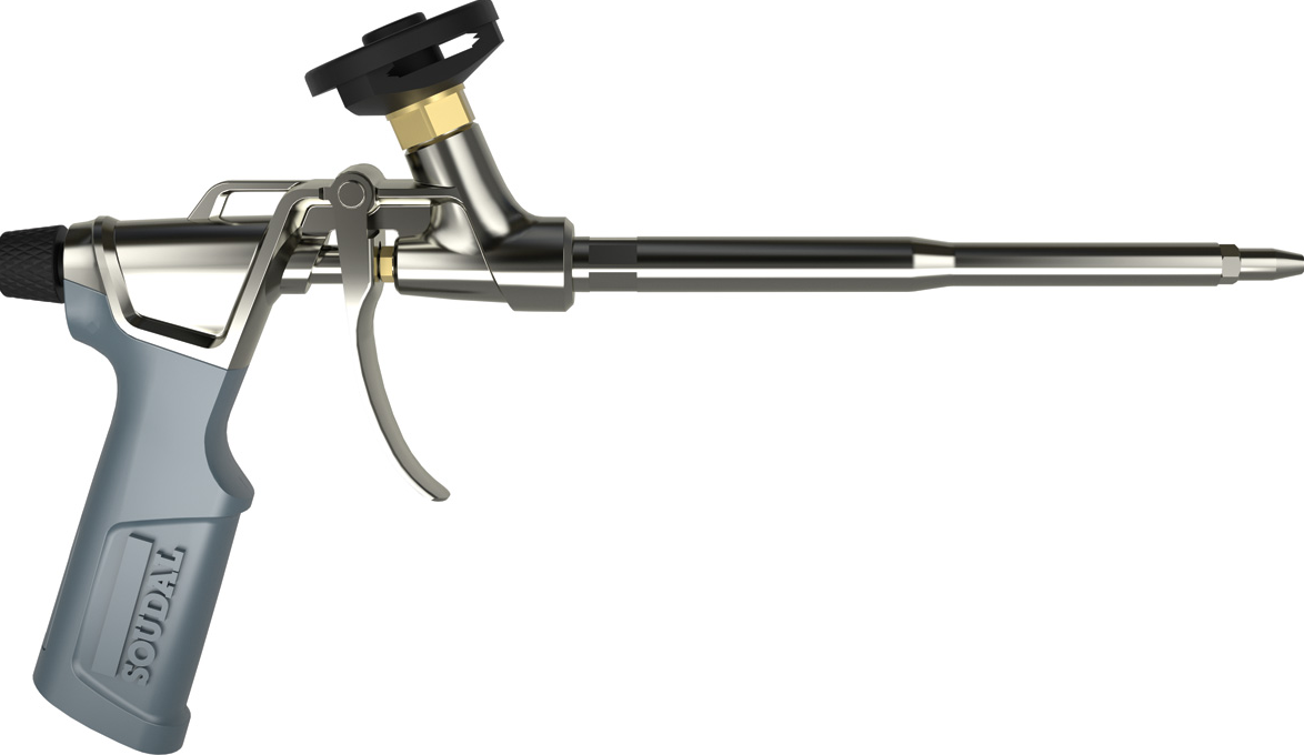 Pistolet “PROFI GUN” pour mousse PU Téflonisé Pistolable – 154478 – Soudal