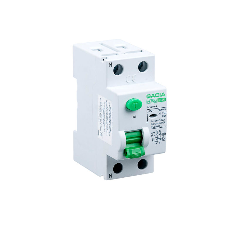 Interrupteur différentiel 2P 40A 30MA TYPE A – PR8NM2P40A30MA A – VCX Power