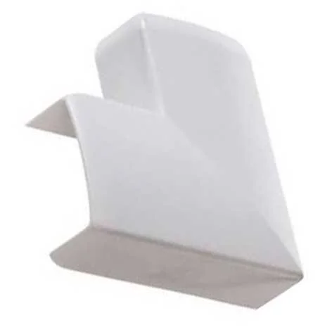 Angle plat Variasouple pour moulure Keva 50x20mm - Lot de 2 - Blanc Artic - 11584 - Planet Wattohm