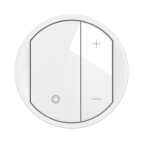 Enjoliveur pour variateur type poussoir pour ballasts 1-10V avec neutre - Blanc - Céliane - CB0061 - Legrand