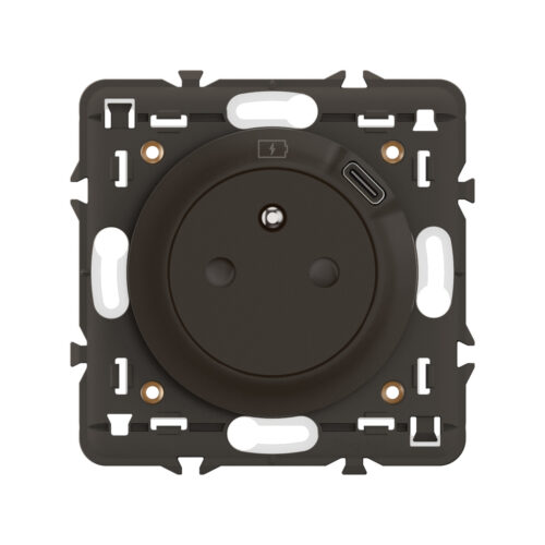 Prise surface avec USB C - Noir - Céliane - CN0140 - Legrand