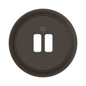 Enjoliveur pour prise USB simple ou double - Noir - Céliane - CN0154 - Legrand