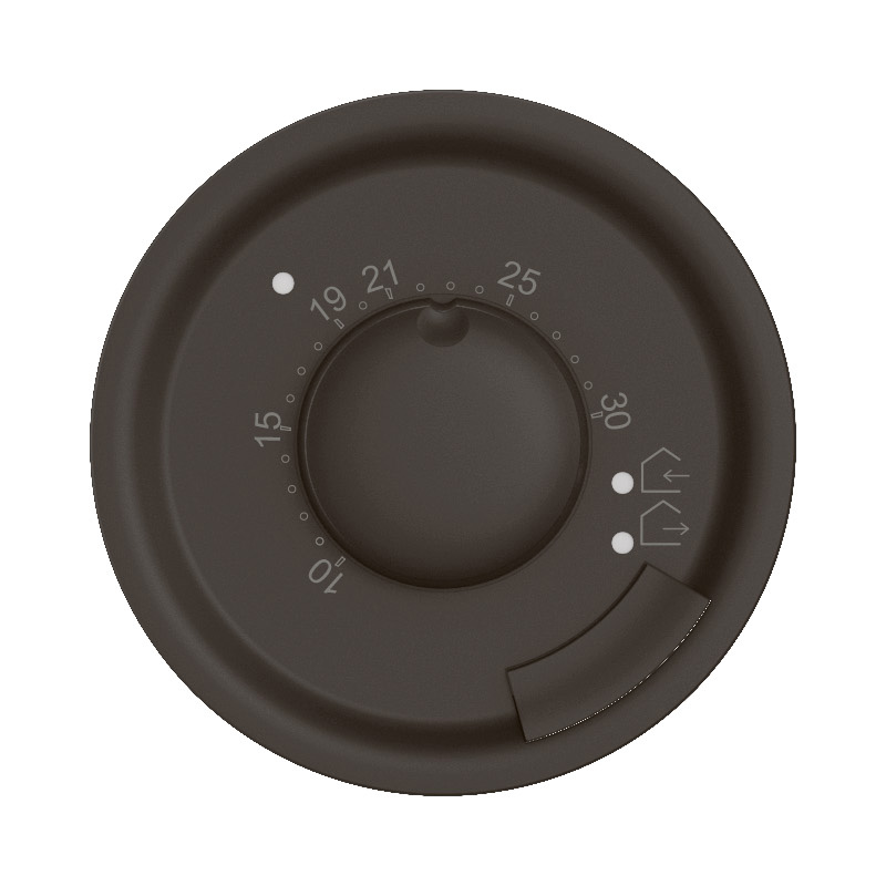 ENJOLIVEUR THERMOSTAT STD HV/AC NOIR Céliane 2024 – CN0250 – Legrand