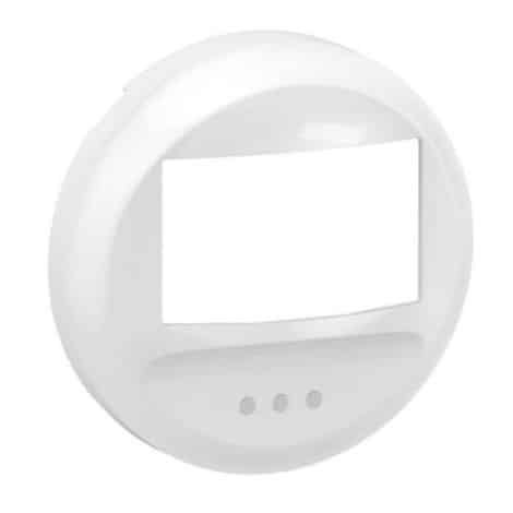 Enjoliveur pour Détecteur avec Dérogation - Blanc - Céliane - CB0051 - Legrand
