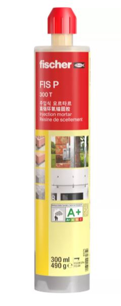 Résine hybride de scellement de fixation - FIS P 300 T - 572316 - Fischer