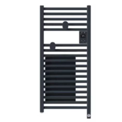 Sèche-serviettes - Riva 5 - Etroit - Avec Soufflerie - Gris Ardoise - 300 + 1000 W - 471653- Thermor
