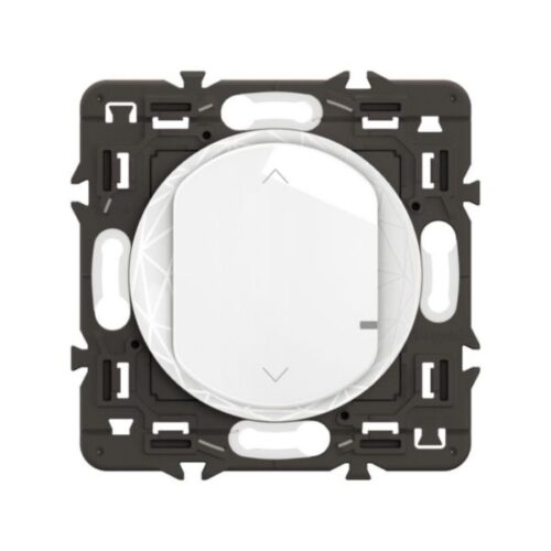 Interrupteur connecté pour volets roulants et stores Céliane with Netatmo avec support et enjoliveur Blanc - CB0431 - Legrand