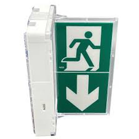BAES Evacuation - Lumio 45 ST - Drapeau -100 % LED- IP42 - 45 lm - 4222333D - AEES