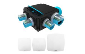 Kit VMC simple flux Hygroréglable - Hygrogenius Flex - 412284 - Atlantic