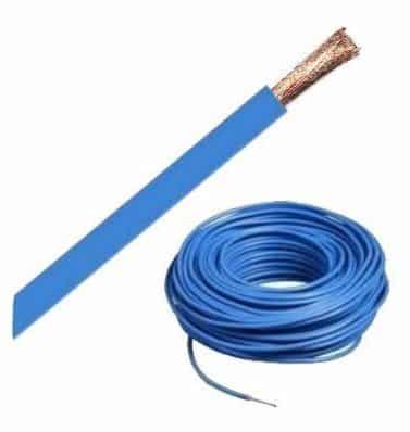 Fil souple H05VK - 1 mm2 - Bleu RAL 5024 - Couronne de 100 mètres - VK0,75bral5024