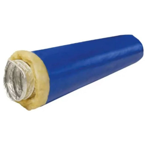 Conduit aluminium souple renforcé Spiréo - 125 mm - Pour VMC Hygrogenius - 427779 - Atlantic