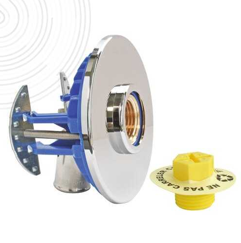 Module de raccordement - robinet de machine à laver à sertir PER - 303510110 - Fixoconnect