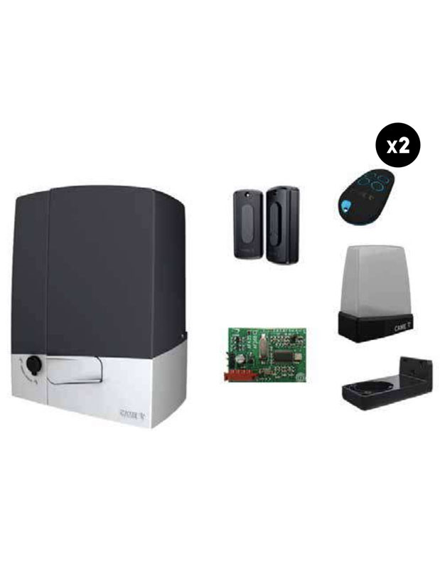 Kit Automatisme Portail coulissant 400 kg max – BXV 24V – 8K01MS-003- CAME