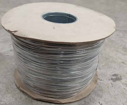 Fil souple H05VK - 0,75 mm2 - Blanc/Noir - Touret de 1000 mètres - VK0,75BL/N