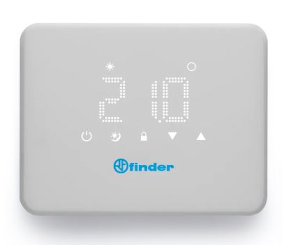 Thermostat BLISS - à piles - 1 inv - 5A - 1T9190030000 - Finder
