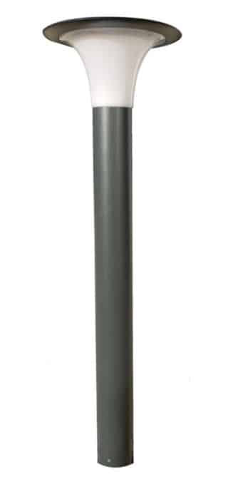Borne solaire - 80 cm - 2200 Lm - 3000 ou 4000 k - Noir - Lily80 - BF Light