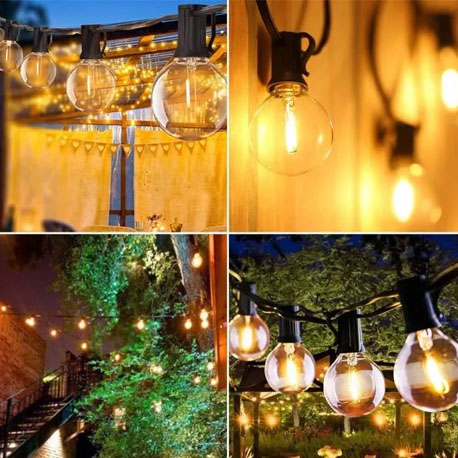 Guirlandes, décorations de fêtes