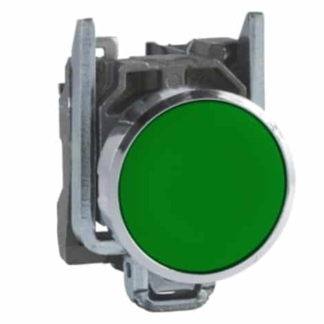 Bouton poussoir à impulsion - Vert -1F - Ø22 - Harmony - XB4BA31 - Schneider