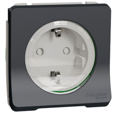 Prise 2P+T étanche - IP55 - Composable - Mureva - MUR36134 - Schneider