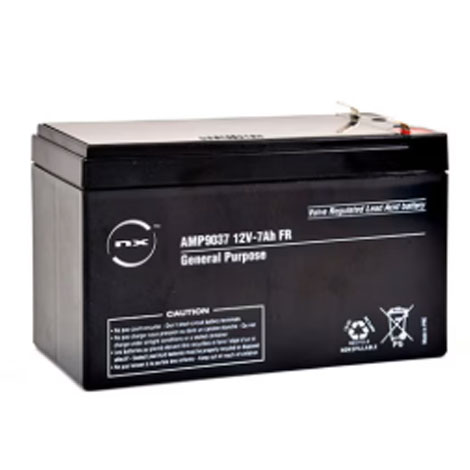 Batterie rechargeable 12V pour centrale d'alarme I-ON - AMP9037 - NX