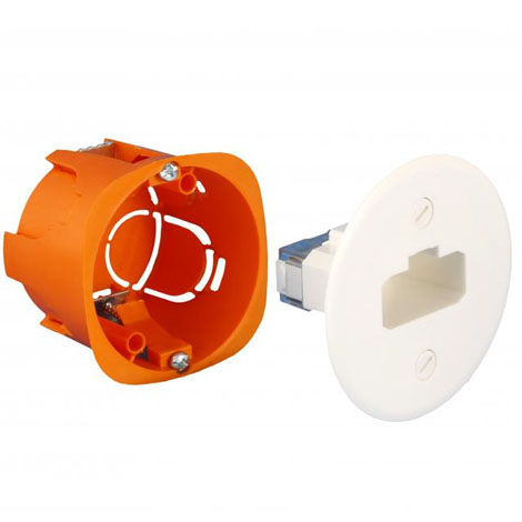 Boîte d'applique DCL - Ø54 mm - prof.40 mm - 53030 - Eurohm