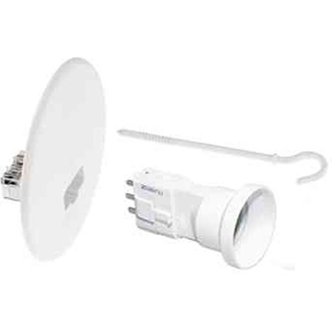 Kit couvercle DCL Ø 120 mm avec piton 95 mm et douille E27 - 53052 - Eur'ohm