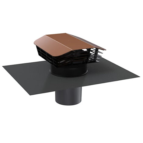Chapeau de toiture - Couleur Tuile - 428617 - Atlantic