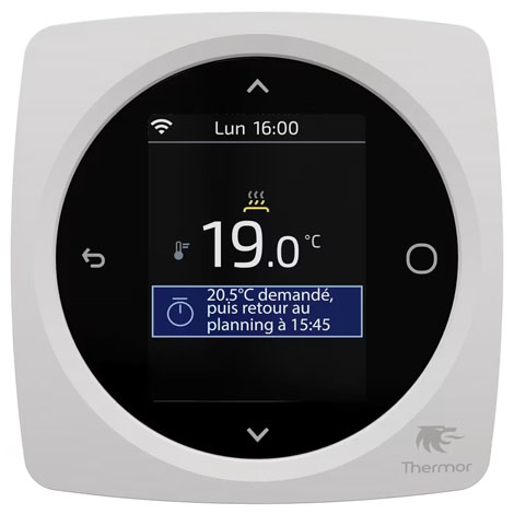 Thermostat connecté pour plancher rayonnant électrique - 400704 - Thermor