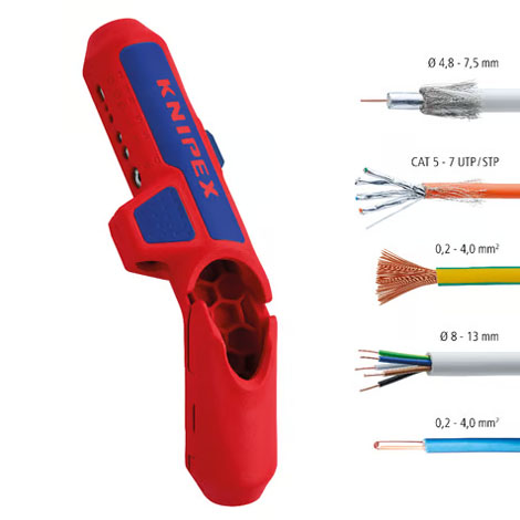 Outil universel pour dénuder tous les câbles - 169501SB - Knipex