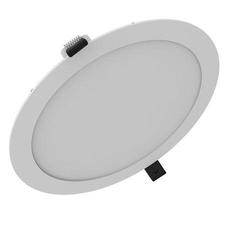Plafonnier Dowlight LED extra plat - 19W - Blanc - Ø225 mm - 4000K - Ledvance