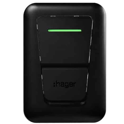 Borne de recharge Witty One pour véhicule électrique IP55 - XVR107STP - Hager