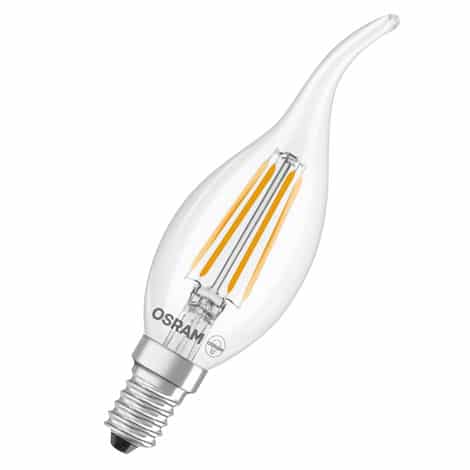 Ampoule Led à filament pour décorations de fêtes - Forme coup de vent - E14 - Ledvance