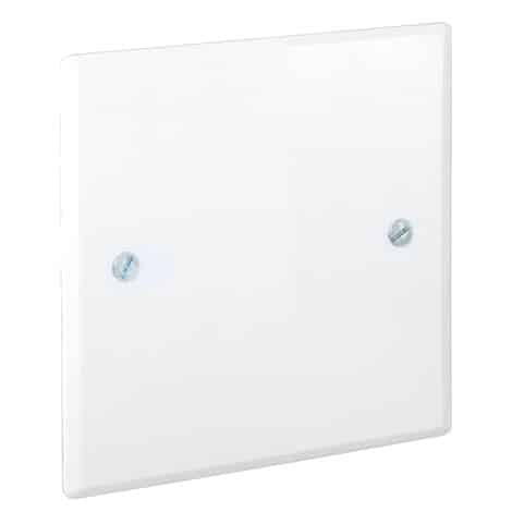 Couvercle seul 86 x 86 mm - Blanc - 52303 - Eur'ohm
