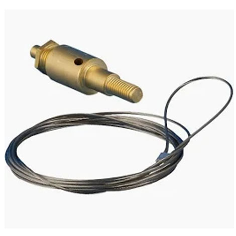 Système d'arrimage à visser avec filin 2 mètres - 53090 - Eur'ohm