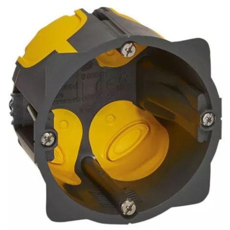 Boîte Ecobatibox - 1 poste - prof. 50 - Ø67 mm - 080031L -Legrand