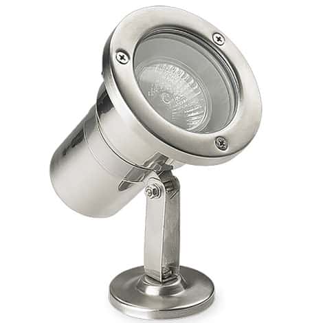 Spot à fixer - GU10 - IP66- Inox - Rond - Ø 100 mm - 55-9310-CA-37 - LedsC4