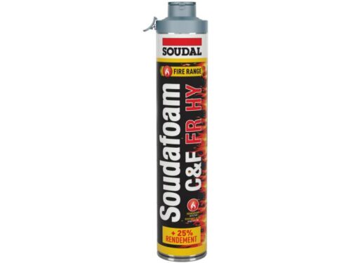 Mousse polyuréthane pistolable coupe-feu - Click & Fix - 146751 - Soudal