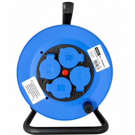 Enrouleur électrique - 10 m - 4 Prises - 448674 - Xperty