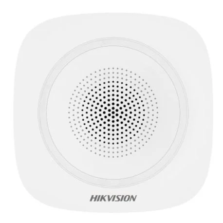 Sirène intérieure pour alarme Axpro - Led Rouge- 302402665 - DS-PS1-I-WE - Hikvision