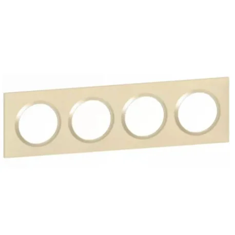 Plaque de finition carrée - 4 Postes - Dune - Dooxie - 600814 - Legrand
